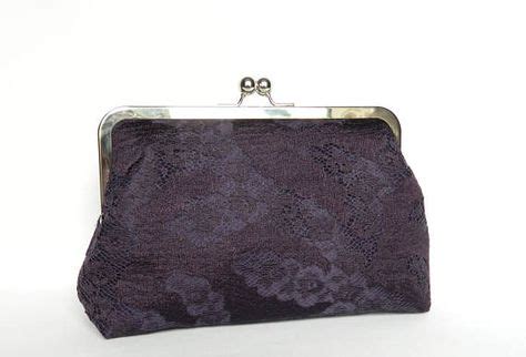 Deep Purple Lace Clutch Purple Bridal Clutch Aubergine Wedding Clutch