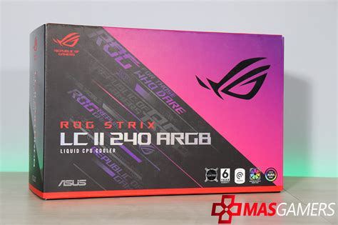 ROG STRIX LC II 240 ARGB REVIEW MasGamers