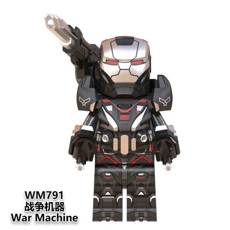 Lego War Machine Minifigure Hero Ironman Spiderman Ronin Thor