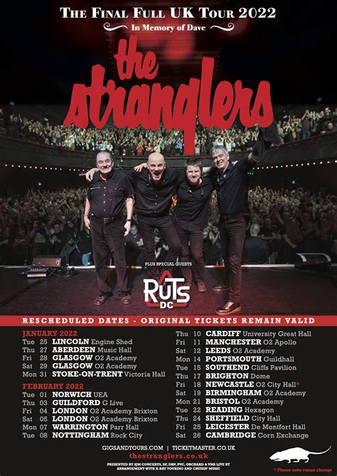 The Stranglers Return To Brighton On Their ‘final Full Tour In Memory