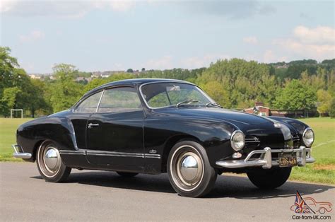 Volkswagen Low Light Karmann Ghia 1958 Black