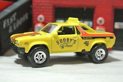 Hot Wheels Subaru Brat Yellow Loose Car Culture Real Riders Shop Trucks Ebay