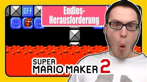 Super Mario Maker Schwierige Endlos Herausforderung An Der Decke