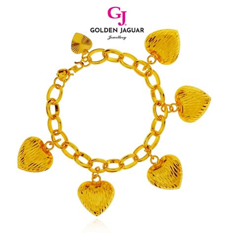 Gj Jewellery Emas Bangkok Korea K Gold Plated Bracelet Gelang Tangan