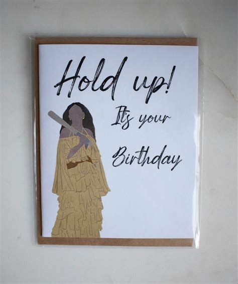 Beyonce Birthday Card Beyonce beyonce Greeting Card Funny | Etsy ...