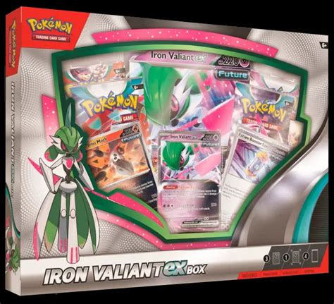 Iron Valiant Ex Box Release Date Images Info Coded Yellow