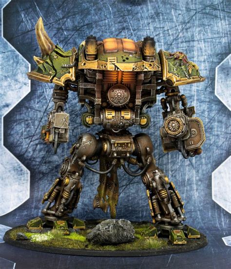 Pin By Brian Tibbs On 40k Chaos Titans Imperial Knight Miniature