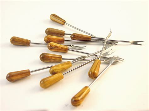 Metal Skewers, Metal Skewers, Appetizer Skewers, Vintage Skewers, Cock ...