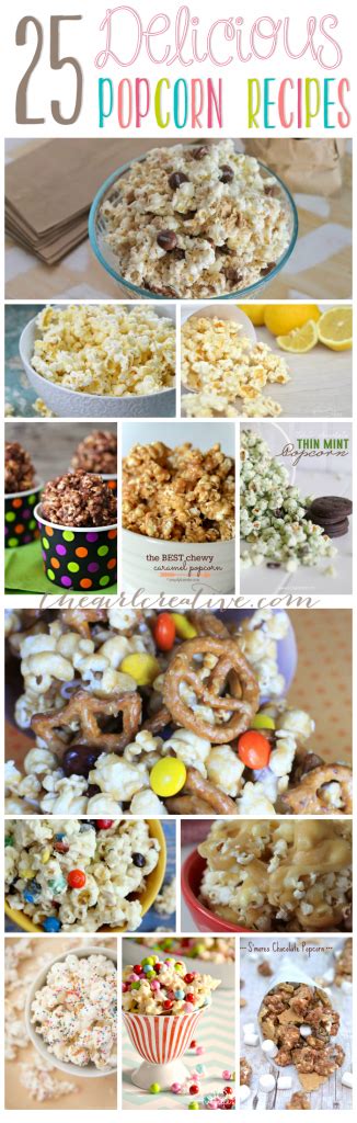 Popcorn Recipes - The Girl Creative