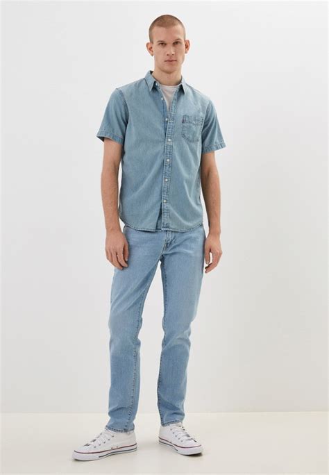 Рубашка джинсовая Levi's®, цвет: голубой, RTLACH692501 — купить в ...