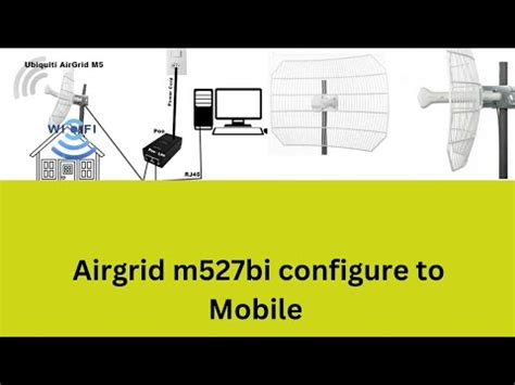 How To Configure Ubiquiti Airgrid M Dbi On Access Point Mode Youtube