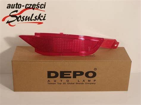 Lampa Tylna Depo Ford Fiesta Mk Odblask Blenda Zderzaka Ty