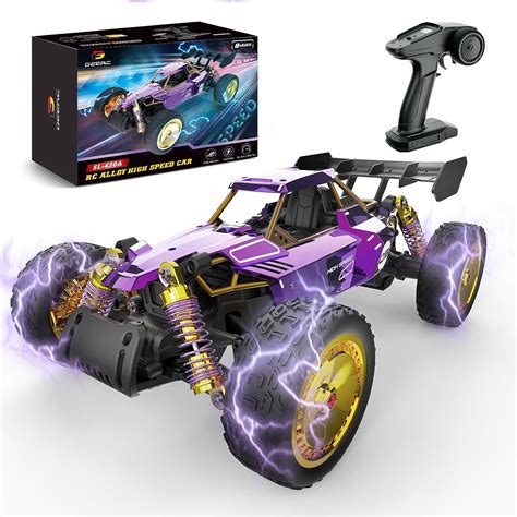 Deerc Voiture Rc Avec Coque En M Tal Monster Truck T L Command