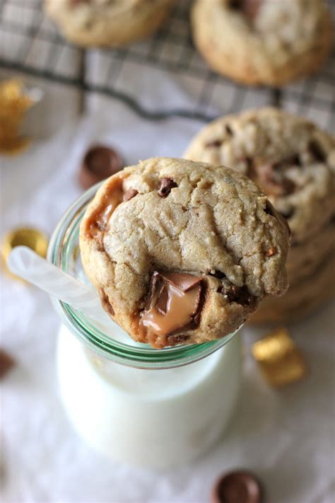 Brown Butter Rolo Toffee Chocolate Chip Cookies Damn Delicious