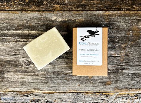 French Green Clay Soap — Indigo Sundries Soap Co