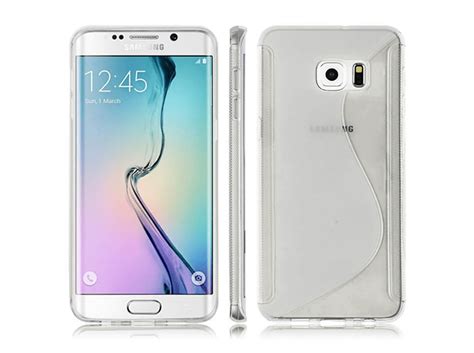 Caseonline S Line Transparent Backcover Samsung Galaxy S Edge