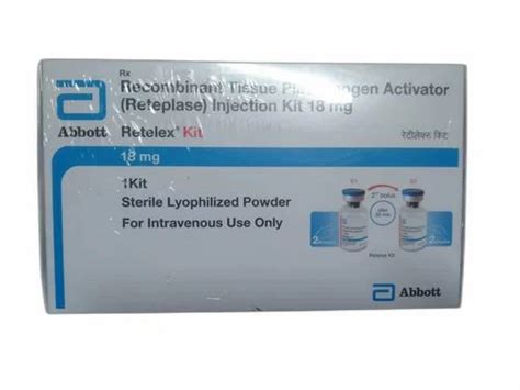 Tissue Plasminogen Activators Tenecteplase Tenectelex Mg Abbott At