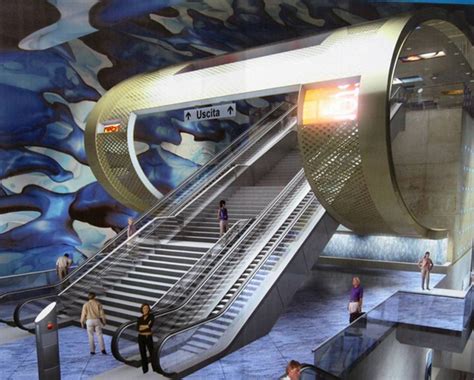 Napoli Ecco Le Foto Del Progetto Della Nuova Stazione Metro Sott