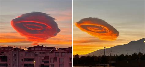 Turkey UFO Like Cloud Stuns The Internet