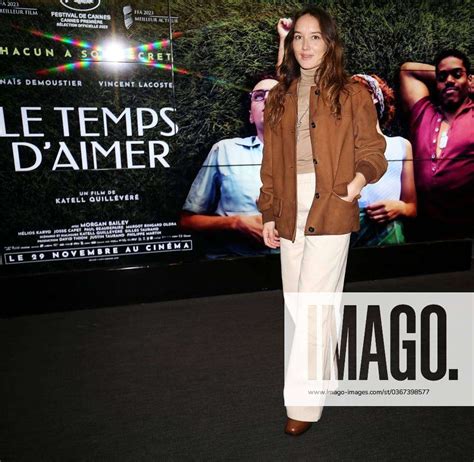 Premiere Du Film Le Temps D Aimer En Presence De Ana S Demoustier Au