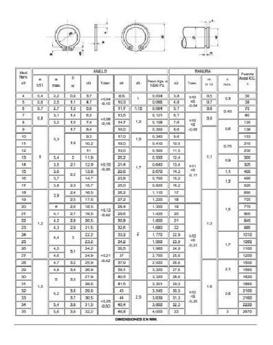 Anillo De Seguridad Seeger Din 471 Para Eje De 20mm X10u En Venta En