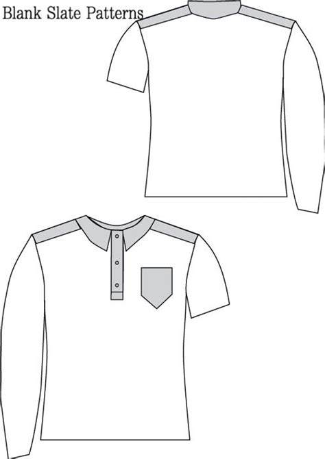 Perfect Polo Shirt Sewing Pattern Blank Slate Patterns