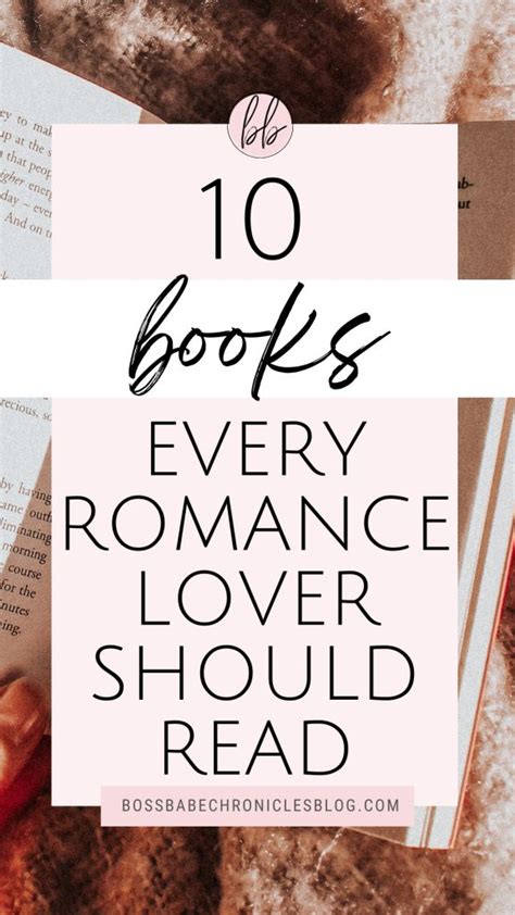 10 Romance Books Every Romance Lover Must Read Romantic Fiction Books