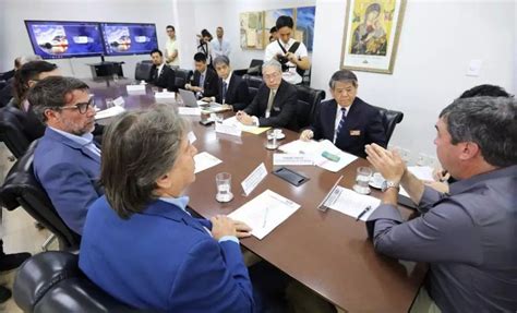 Rota Bioc Anica Em Pauta Governador Recebe Comitiva De Okinawa Em