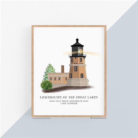 Split Rock Lighthouse - Etsy