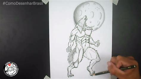 Como Desenhar Lobisomem - como Desenhar um Lobisomem Mau Facil - YouTube