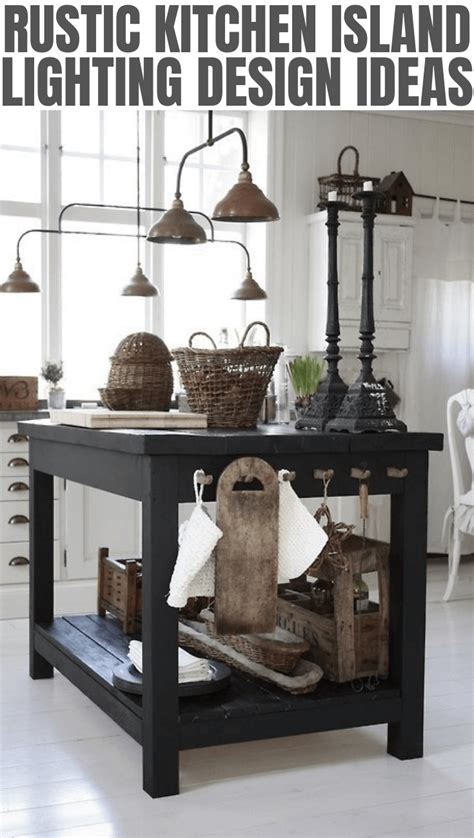 Designing Your Kitchen Island Lighting Rustic - EasyHomeTips.org