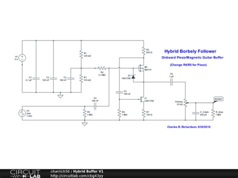 hybrid buffer  circuitlab
