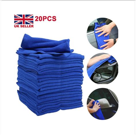 X Large Microfibre Cleaning Auto Car Detailing Soft Cloths Wash