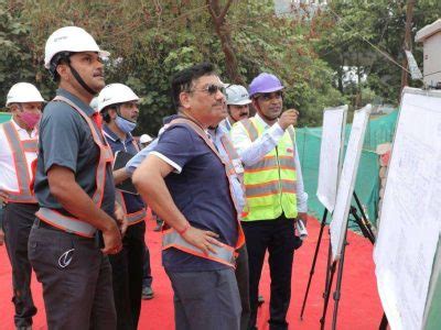 Md Inspects Construction Works In The Priority Section Ncrtc