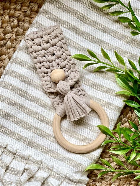 Crochet Modern Towel Ring — Days Crochet And Knit