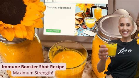 Immune Booster Shot Recipe Youtube