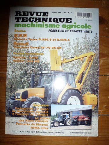 Revue Technique Machinisme Agricole