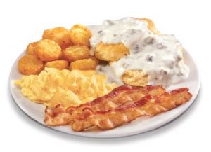 dairy queen country breakfast platter