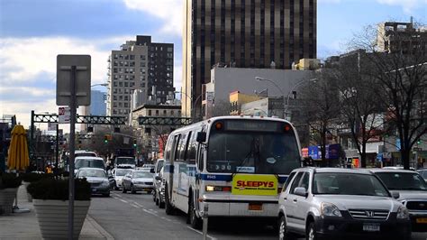 MTA New York City Bus 1996 Nova Bus RTS 06 8945 On The J Train Subway