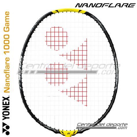 Badminton Racket YONEX Nanoflare 1000 Game Lightning Yellow