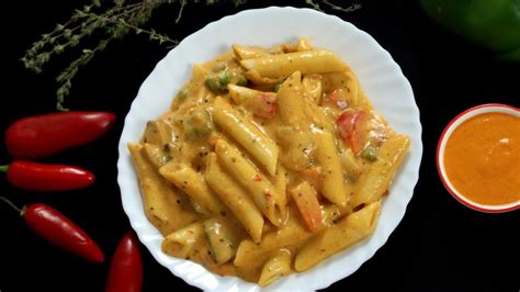 Pasta In Creamy Peri Peri Sauce Homemade Peri Peri Pasta Recipe Dinner Breakfasts Recipes