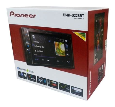 Multim Dia Pioneer Dmh G Bt Din Pol Touch Bt Usb Fm Frete Gr Tis