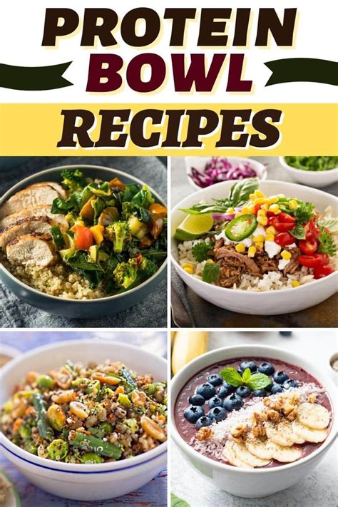Protein Bowl Recipes | Recipe | Healthy bowls recipes, Healthy recipes ...