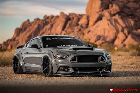 2016 Widebody Ford Mustang GT En Llantas Ferrada FR3