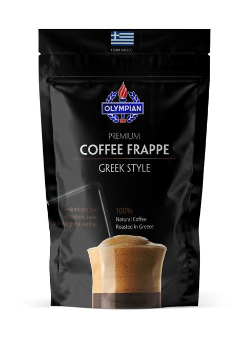 Premium Coffee Frappe Greek Style Roasted In Greece Olympian Foods