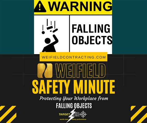 WEIFIELD SAFETY MINUTE PROTECTING YOUR WORKPLACE FROM FALLING OBJECTS