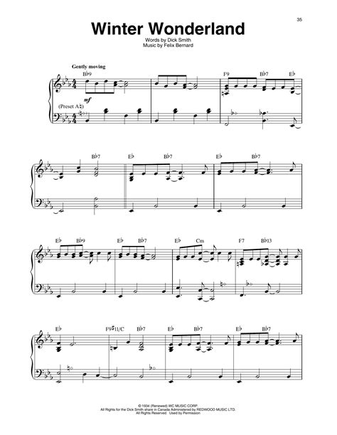 Dick Smith Winter Wonderland Arr Maeve Gilchrist Sheet Music Pdf