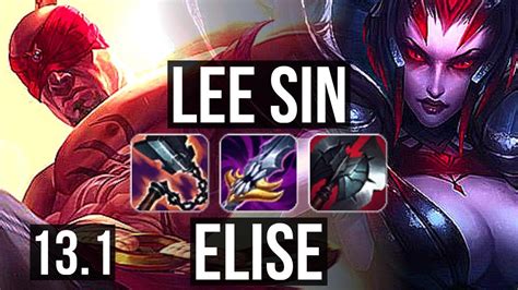 Lee Vs Elise Jng 17 0 9 Legendary 600 Games Kr Grandmaster