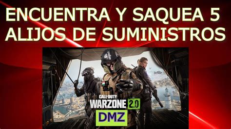 Encuentra Y Saquea Alijos De Suministros En Dmz Warzone Youtube