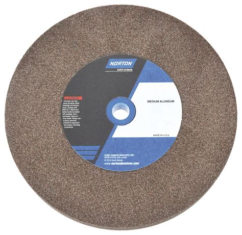 NORTON Type 1 10 X 1 X 1 1 4 Straight Grinding Wheel 5A894